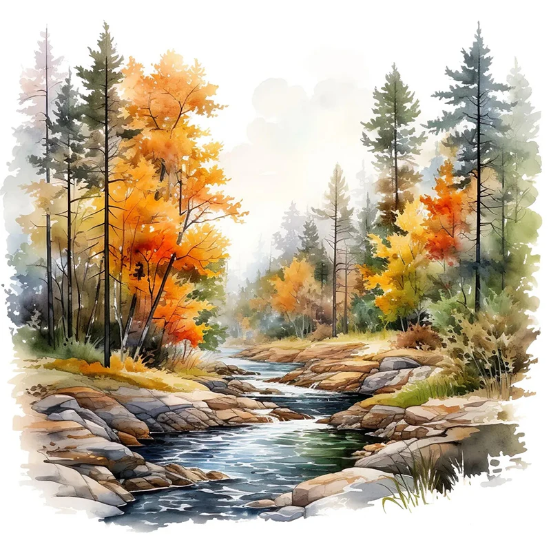 Водонепроницаемая наклейка "Удивительный лес осенью"
Водонепроницаемая наклейка "Удивительный лес осенью"