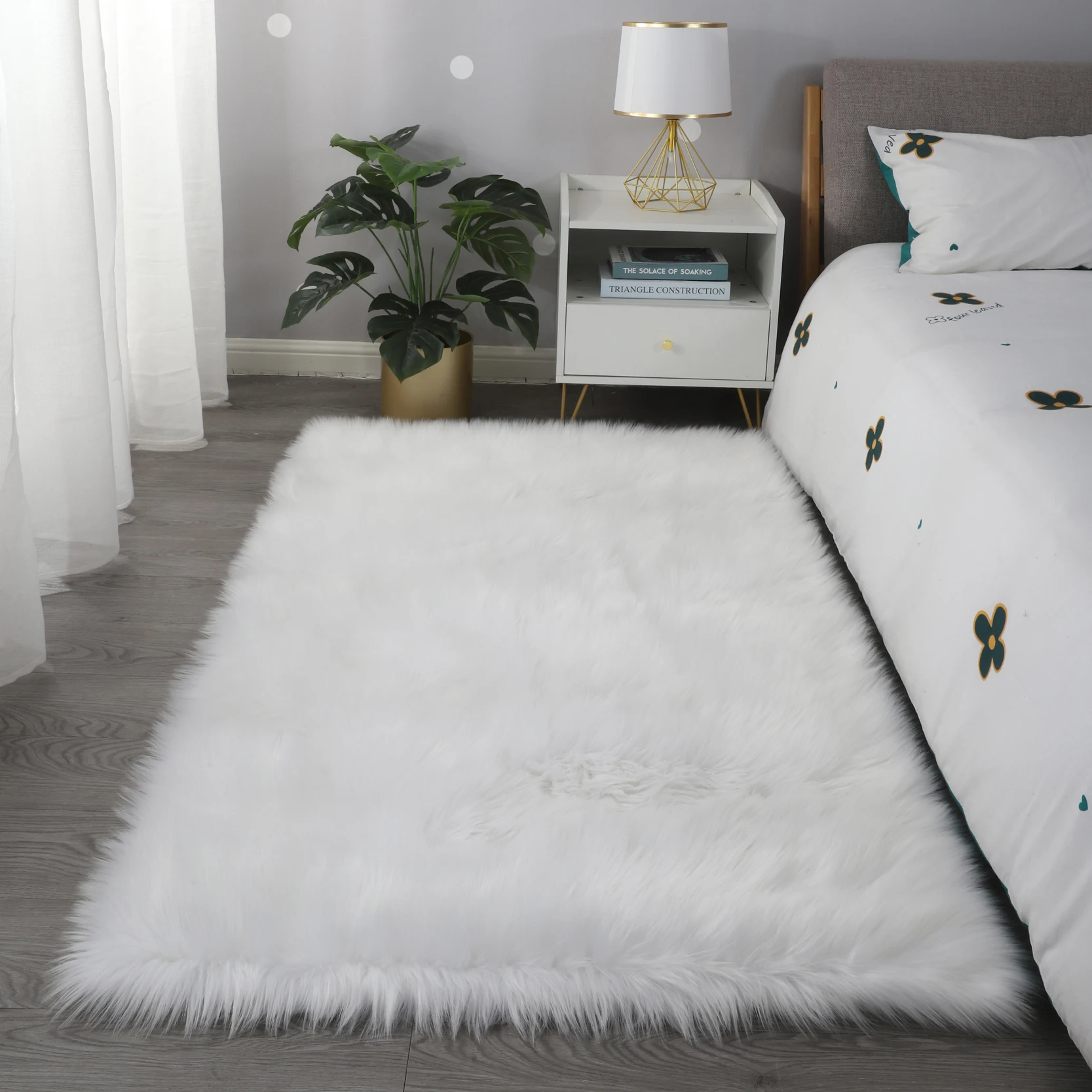 "Cozy Collection" Ultra Soft Fluffy Faux Fur Sheepskin Area Rug
"Cozy Collection" Ultra Soft Fluffy Faux Fur Sheepskin Area Rug