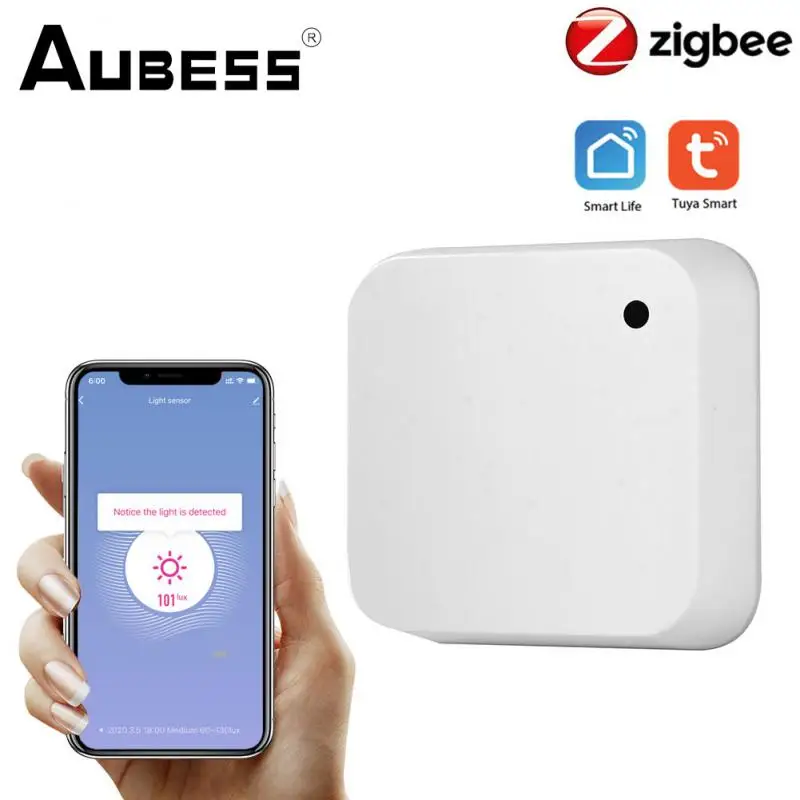 Tuya Zigbee Smart Home Light Sensor Smart Brightness Sensor Illuminance Detector Linkage Smart Life App Work With Zigbee Gateway
Tuya Zigbee Smart Home Light Sensor Smart Brightness Sensor Illuminance Detector Linkage Smart Life App Work With Zigbee Gateway