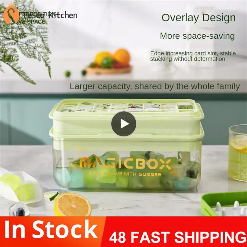 Cover And Press To Easily Remove Ice Ice Box Artifact Soft Rubber Material At The Bottom Tight Upper Cover Ice Grid Mold
Cover And Press To Easily Remove Ice Ice Box Artifact Soft Rubber Material At The Bottom Tight Upper Cover Ice Grid Mold