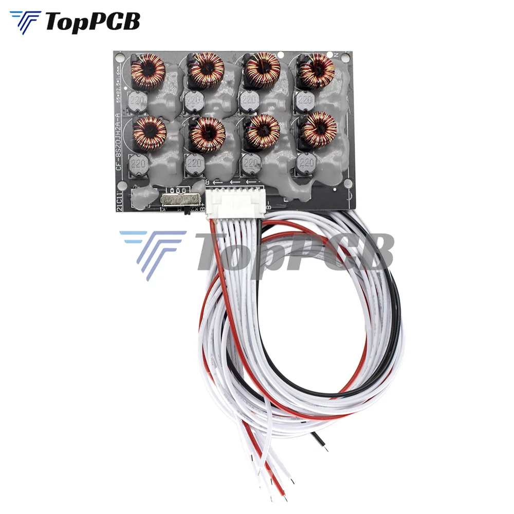 8S 2A BMS Lossless Active Balancer Equalizer Battery Cell Packs Equalization Restore Energy Transfer Balance for Ebike
8S 2A BMS Lossless Active Balancer Equalizer Battery Cell Packs Equalization Restore Energy Transfer Balance for Ebike