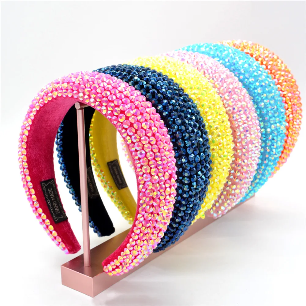 New Year Scrunchies Hot Sale Baroque Headband Full Rhinestone Sponge with Rhinestones Broadside Rhinestone Head Bands Wholesale
New Year Scrunchies Hot Sale Baroque Headband Full Rhinestone Sponge with Rhinestones Broadside Rhinestone Head Bands Wholesale