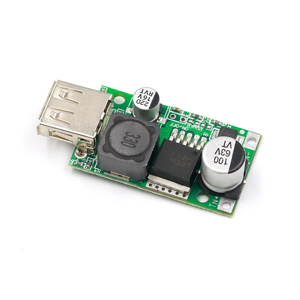 LM2596HV 5V DC-DC Step Down Converter Module DC 7-56V To 5V 3A USB Chargering Board 15W Step Down Buck Power Supply Module
LM2596HV 5V DC-DC Step Down Converter Module DC 7-56V To 5V 3A USB Chargering Board 15W Step Down Buck Power Supply Module