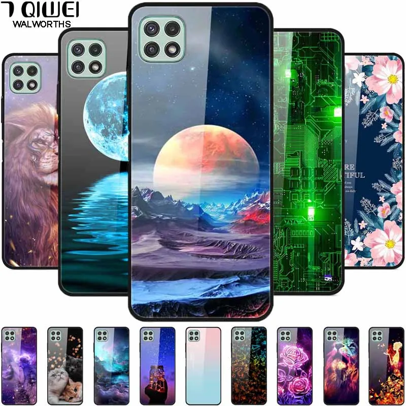 For Samsung A22s 5G Case Glass Tempered Luxury Phone Cover for Samsung Galaxy A22 5G Case Hard A 22s 22 5G Protect Coque Space
For Samsung A22s 5G Case Glass Tempered Luxury Phone Cover for Samsung Galaxy A22 5G Case Hard A 22s 22 5G Protect Coque Space