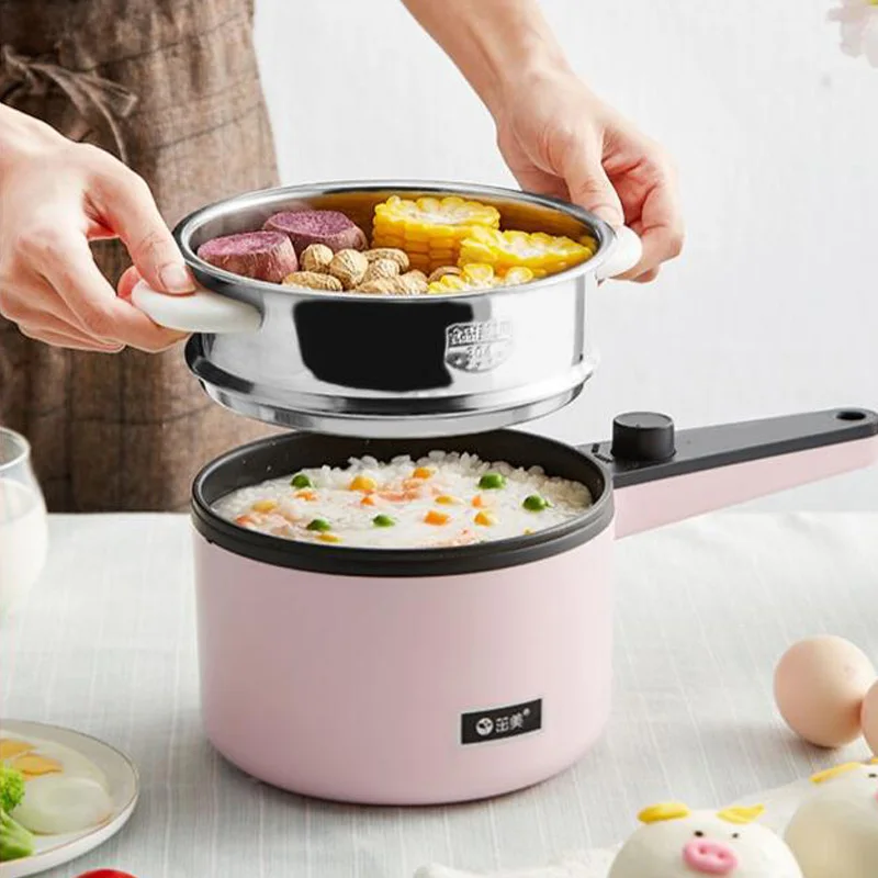600W 220V dorm room 304 stainless steel pot electric cooker multifunctional non-sticky fry hotpot stew electric skillet
600W 220V dorm room 304 stainless steel pot electric cooker multifunctional non-sticky fry hotpot stew electric skillet