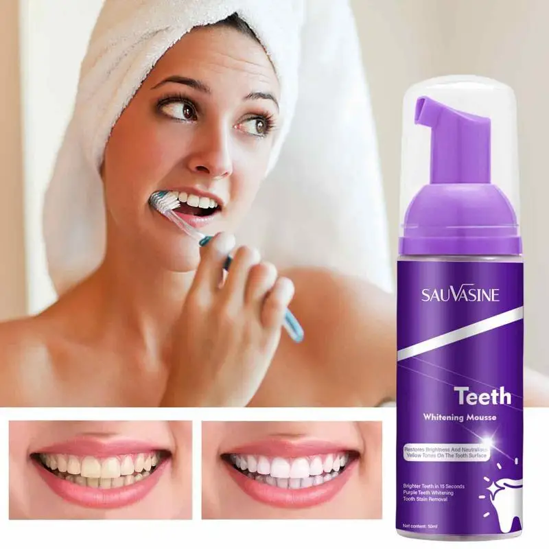 V34 Teeth Mousse Whitening Toothpaste Teeth Whitening Purple Toothpaste Supplies For Fresh Breath Oral Care Whiten Teeth
V34 Teeth Mousse Whitening Toothpaste Teeth Whitening Purple Toothpaste Supplies For Fresh Breath Oral Care Whiten Teeth