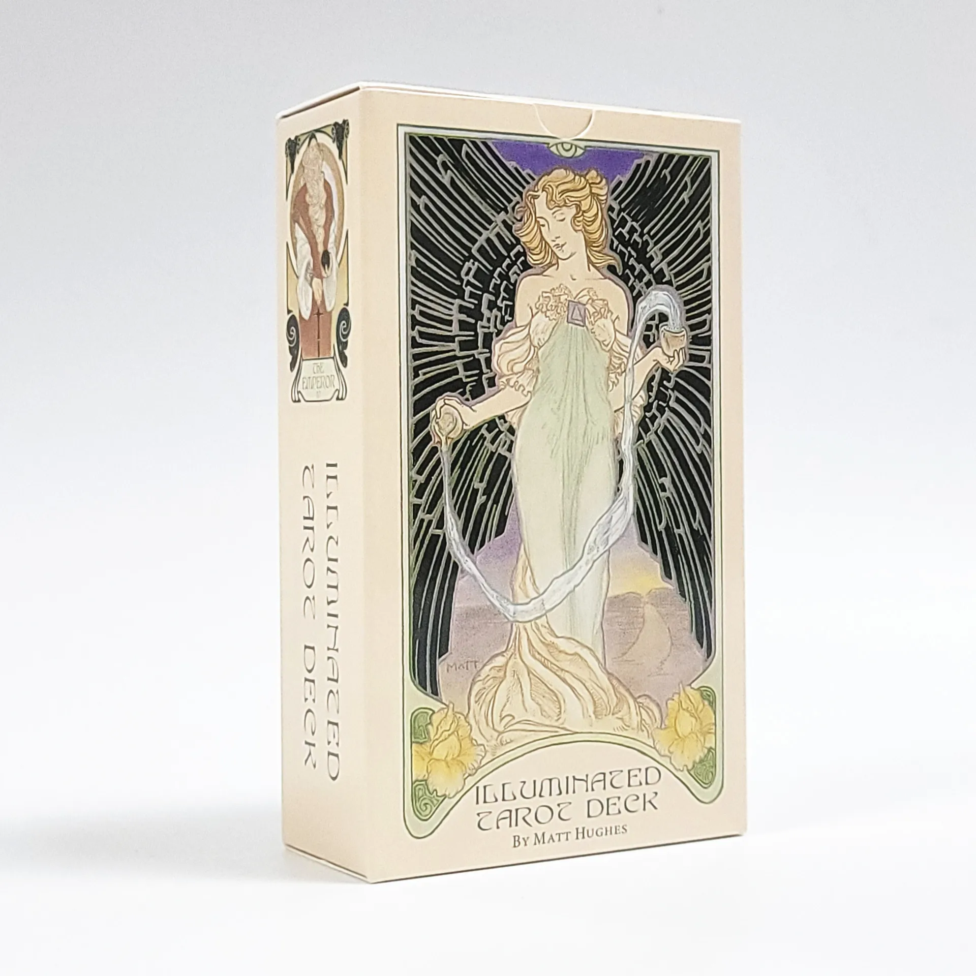 12X7cm Illuminated Tarot cards oracle deck Board Game with Instruction Booklet Card English Version
12X7cm Illuminated Tarot cards oracle deck Board Game with Instruction Booklet Card English Version
