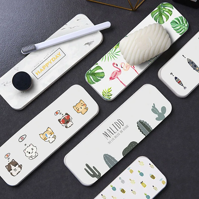 22*7cm Washbasin Diatomite Coaster Bathroom Absorbent Pad Flamingo Plant Cat Pattern Toothbrush Holder Soap Tray Storage 1PC
22*7cm Washbasin Diatomite Coaster Bathroom Absorbent Pad Flamingo Plant Cat Pattern Toothbrush Holder Soap Tray Storage 1PC