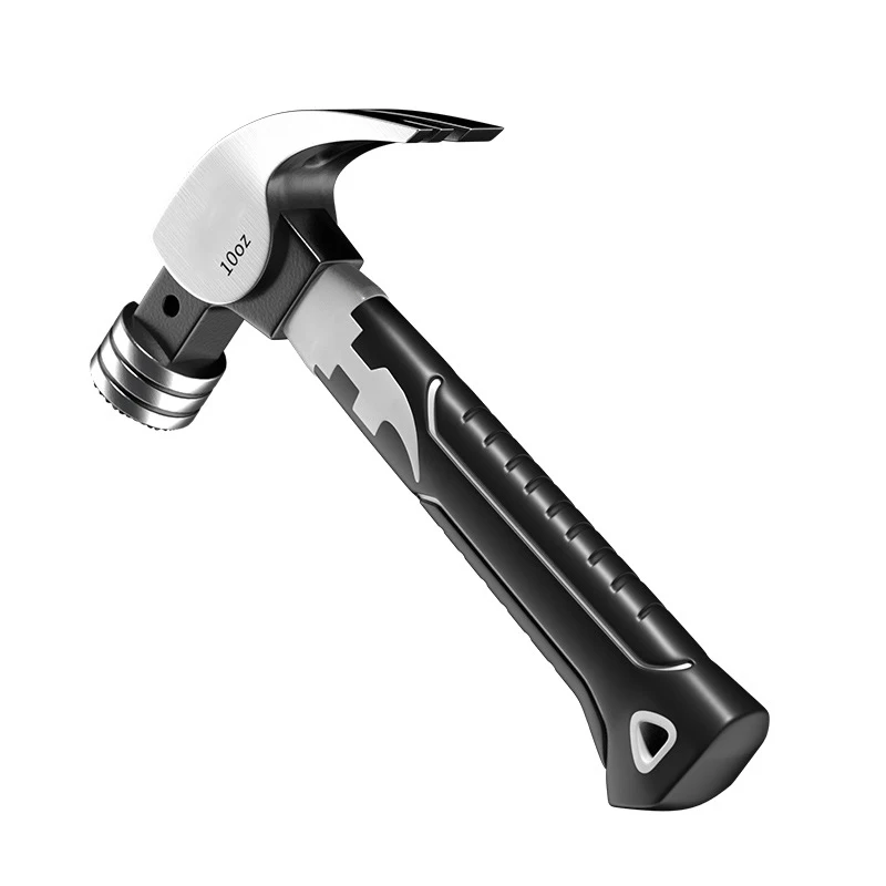 Mini Short-Handed Claw Hammer Nail Hammer With 2 Grooves Design High-Carbon Steel Woodworking Striking And Electrotechnical Tool 
Mini Short-Handed Claw Hammer Nail Hammer With 2 Grooves Design High-Carbon Steel Woodworking Striking And Electrotechnical Tool
