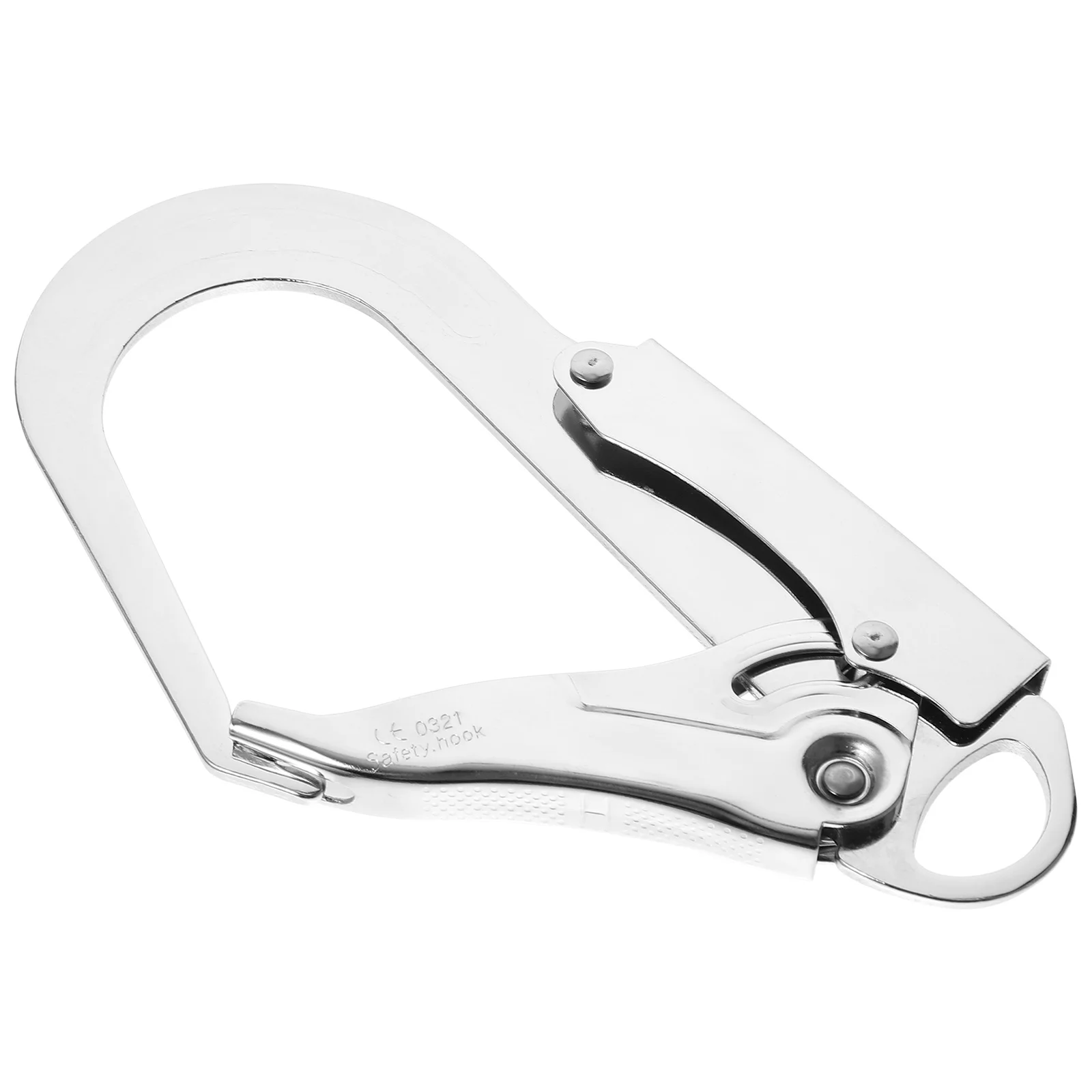 Hook Rebar Safety Positioning Snap Lanyard Carabiner Forged Buckle Absorbing Drop Climbing Chain Portable Locking Aluminum Metal
Hook Rebar Safety Positioning Snap Lanyard Carabiner Forged Buckle Absorbing Drop Climbing Chain Portable Locking Aluminum Metal