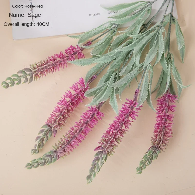 Искусственный цветок шалфея из шелка
Искусственный цветок шалфея из шелка