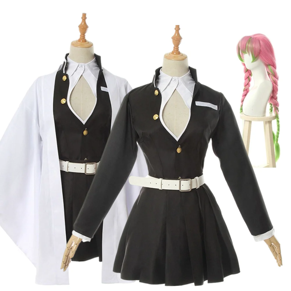 Anime Demon Slayer Cosplay Costumes Kimetsu no Yaiba Kimono Kanroji Mitsuri Wig Halloween Party Clothes For Women Hoodie
Anime Demon Slayer Cosplay Costumes Kimetsu no Yaiba Kimono Kanroji Mitsuri Wig Halloween Party Clothes For Women Hoodie