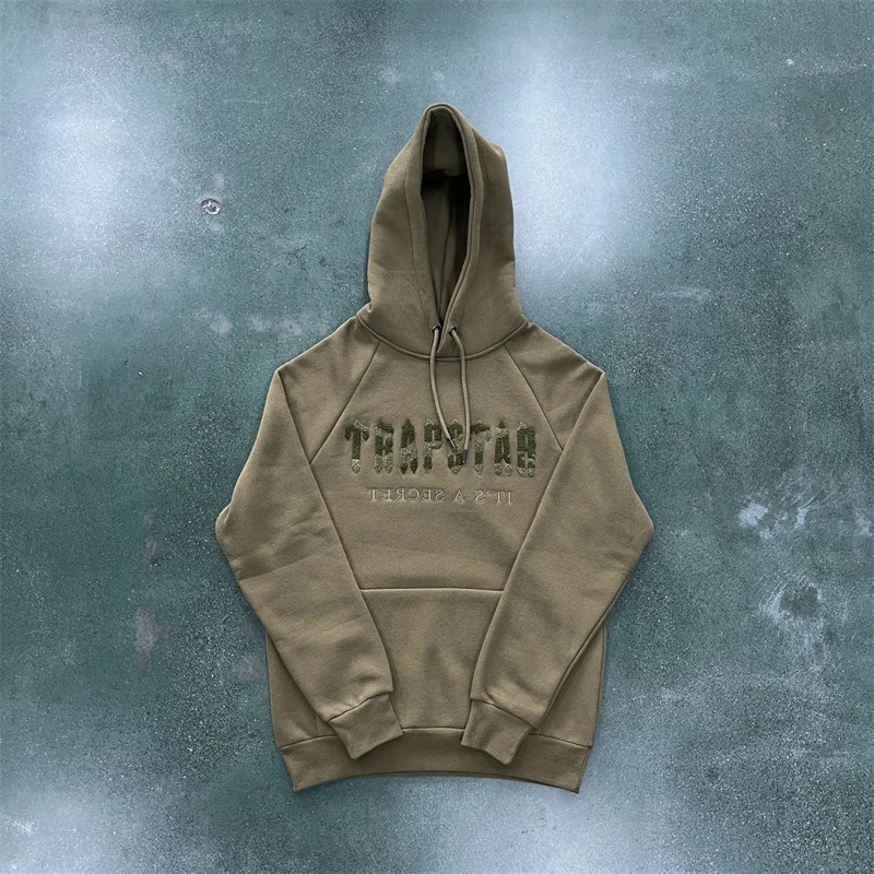High Street Sportswear Sets Army Green Embroidery Top High Quality Embroidered Women's Hoodie 2022 Fashion Trapstar Activewear
High Street Sportswear Sets Army Green Embroidery Top High Quality Embroidered Women's Hoodie 2022 Fashion Trapstar Activewear