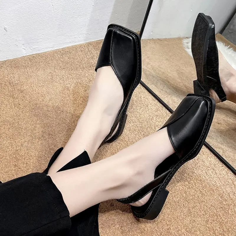 Women Sandals Fashion Baotou Sandals Women Solid Color Square Toe Flat Design Niche Shoes Ladies Sandals Summer Leopard Print
Women Sandals Fashion Baotou Sandals Women Solid Color Square Toe Flat Design Niche Shoes Ladies Sandals Summer Leopard Print