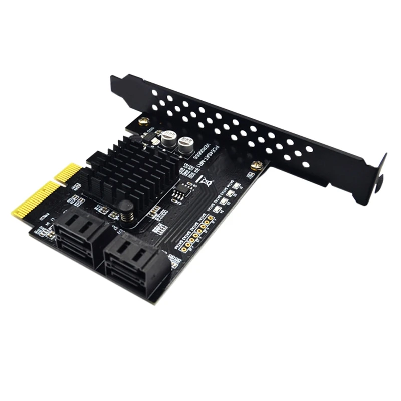 SATA PCI-E4 порты, плата расширения Sata контроллера PCI-SATA 3,0 88SE9230, расширенная жесткая карта IPFS Raid для жесткого диска
SATA PCI-E4 порты, плата расширения Sata контроллера PCI-SATA 3,0 88SE9230, расширенная жесткая карта IPFS Raid для жесткого диска