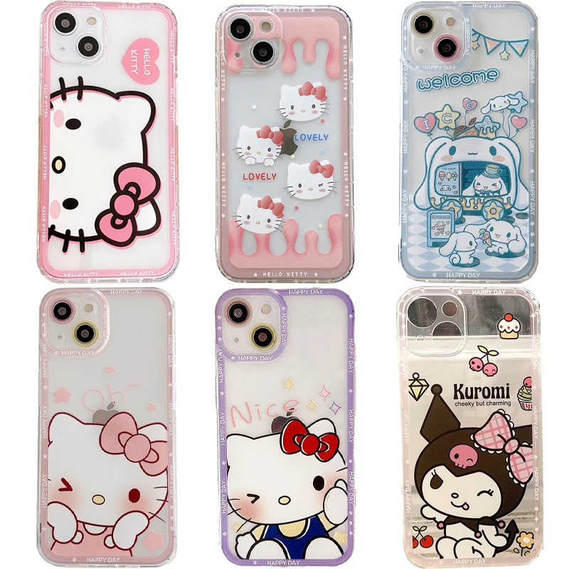 Kawaii Sanriod Cinnamorol Kuromi My Melody Kitty Iphone13Pro Case Apple Xsmax for 12 / 11 Women 8Plus Drop Proof Transparent
Kawaii Sanriod Cinnamorol Kuromi My Melody Kitty Iphone13Pro Case Apple Xsmax for 12 / 11 Women 8Plus Drop Proof Transparent