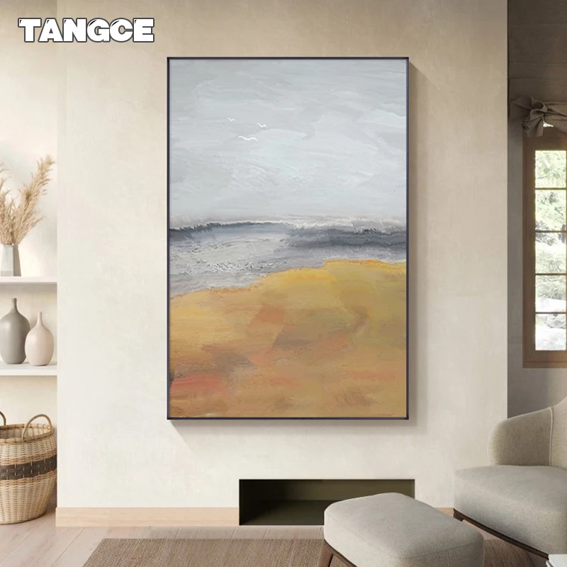 Abstract Landscape Canvas Painting Modern Minimalist Sea Sky Wall Art Posters Nordic Picture Prints for Living Room Aisle Decor
Abstract Landscape Canvas Painting Modern Minimalist Sea Sky Wall Art Posters Nordic Picture Prints for Living Room Aisle Decor