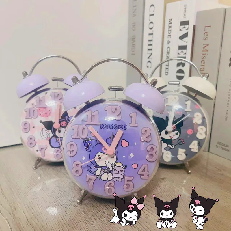 Sanrios Kuromi Mymelody Cinnamoroll kawaii Anime Cartoon Round Alarm Clock Student Kids Alarm Clock Bedside Timer Digital Clock
Sanrios Kuromi Mymelody Cinnamoroll kawaii Anime Cartoon Round Alarm Clock Student Kids Alarm Clock Bedside Timer Digital Clock