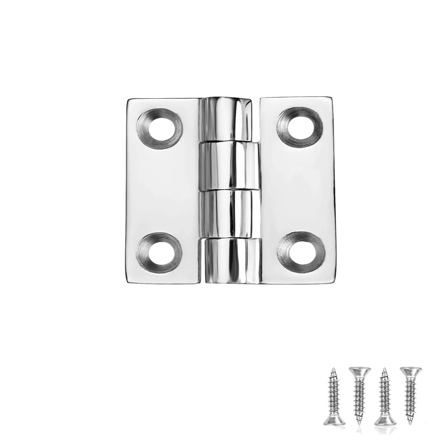 Boat Butt Hinges, 2 X 2 Inches (50 X 50mm), Stainless Steel Hinges, Heavy Duty 316 Ss with Screws
Boat Butt Hinges, 2 X 2 Inches (50 X 50mm), Stainless Steel Hinges, Heavy Duty 316 Ss with Screws