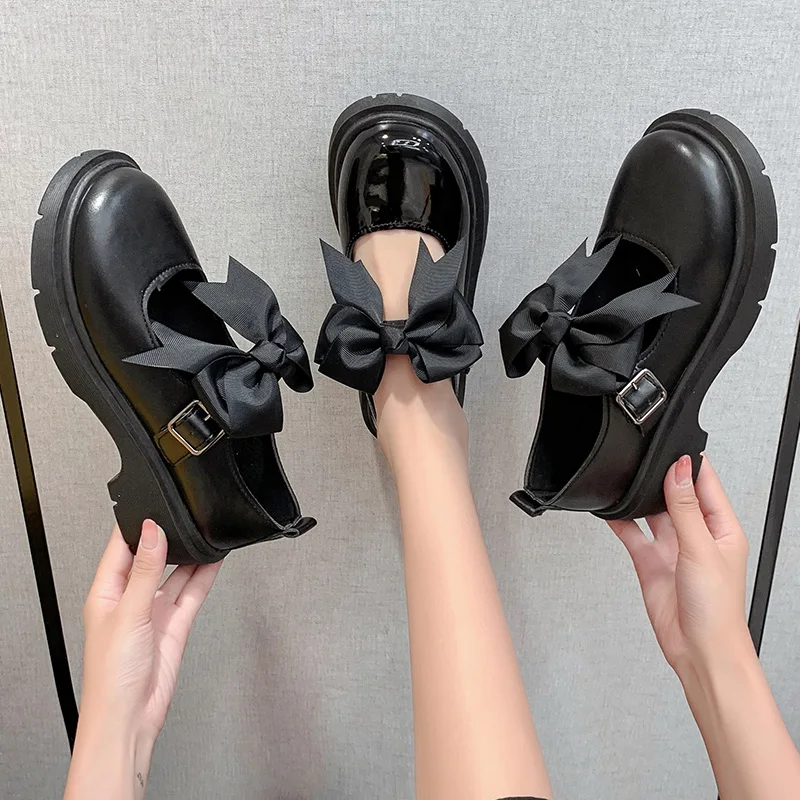Shoes Woman Flats British Style Bow-Knot Clogs Platform Oxfords Dress New Preppy Summer Butterfly Creepers Leather Rubber PU Med
Shoes Woman Flats British Style Bow-Knot Clogs Platform Oxfords Dress New Preppy Summer Butterfly Creepers Leather Rubber PU Med