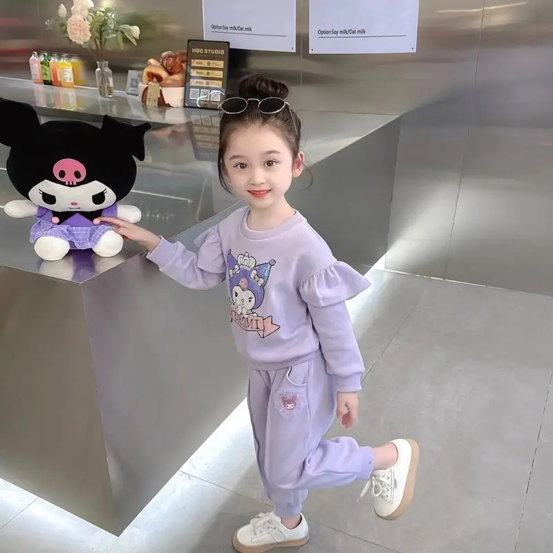 Kawaii Sanrios аниме серия Kuromi Осень Новый Yankee Сетка Красный Модный хлопок милый мультяшный спортивный свитер комплект из двух частей
Kawaii Sanrios аниме серия Kuromi Осень Новый Yankee Сетка Красный Модный хлопок милый мультяшный спортивный свитер комплект из двух частей