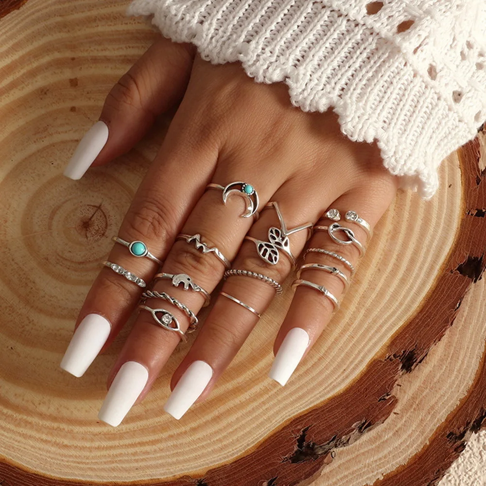 Hot Sale New 2022 Fashion Set Rings 11 Pieces Love Moon Star Cactus Eyes Combination Ring Women
Hot Sale New 2022 Fashion Set Rings 11 Pieces Love Moon Star Cactus Eyes Combination Ring Women