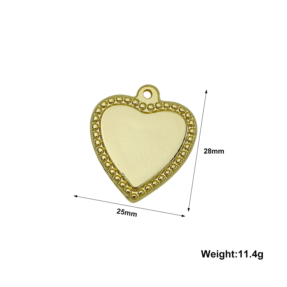 25x28MM Stainless Steel Heart Shape Connect Charms Pendants Jewelry Making Supplies DIY Accessories Dropshipping 1Pcs Wholesale
25x28MM Stainless Steel Heart Shape Connect Charms Pendants Jewelry Making Supplies DIY Accessories Dropshipping 1Pcs Wholesale
