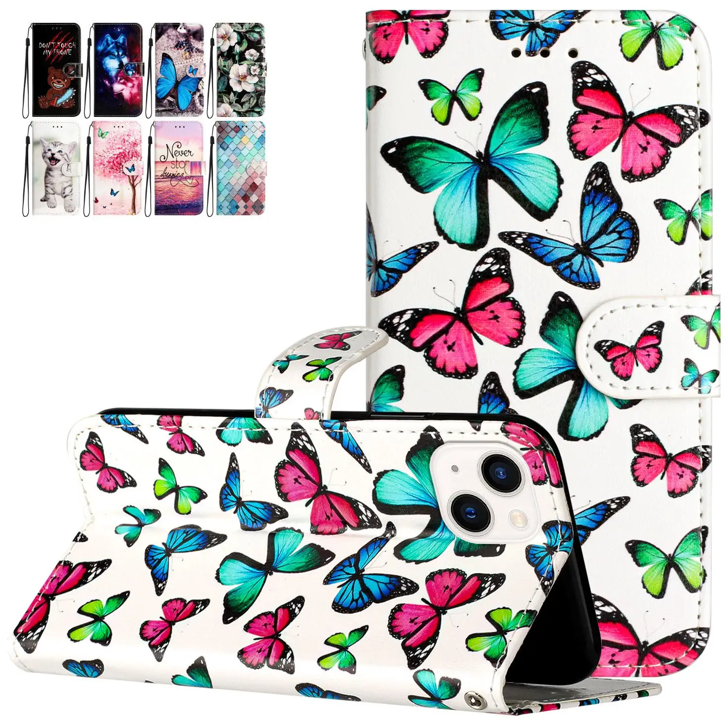 Cat Wof Butterfly Holster For Samsung Galaxy Note 8 9 10 20 S23 S21 S20 FE S22 Ultra S10 Plus Kids Patterned Phone Wallet D01E
Cat Wof Butterfly Holster For Samsung Galaxy Note 8 9 10 20 S23 S21 S20 FE S22 Ultra S10 Plus Kids Patterned Phone Wallet D01E