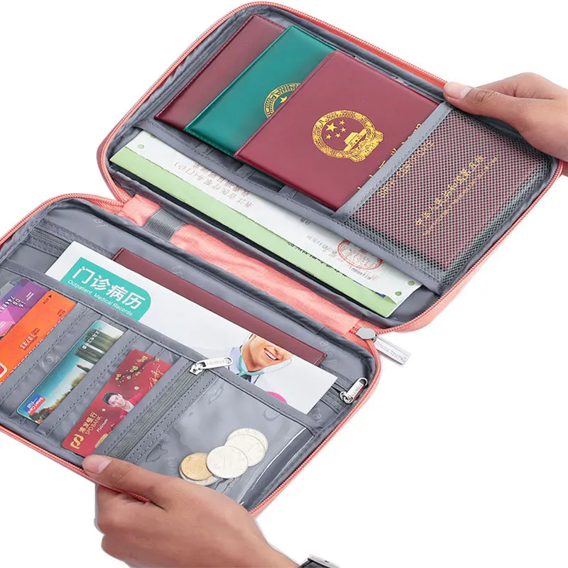 Portable Wallet Passport Holder Oxford Cloth Waterproof Document Card Case Organizer Travel Accessories Document Bag Card Holder
Portable Wallet Passport Holder Oxford Cloth Waterproof Document Card Case Organizer Travel Accessories Document Bag Card Holder