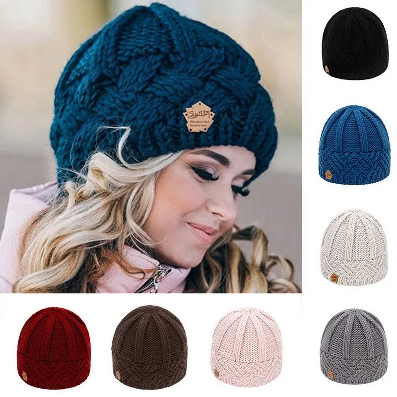 Warm Simple Style Autumn Winter Soft Wear Women Thin Exquisite Knitted Outing Warm Cold-Proof Fashion Bonnet Skull Beanie Hat
Warm Simple Style Autumn Winter Soft Wear Women Thin Exquisite Knitted Outing Warm Cold-Proof Fashion Bonnet Skull Beanie Hat