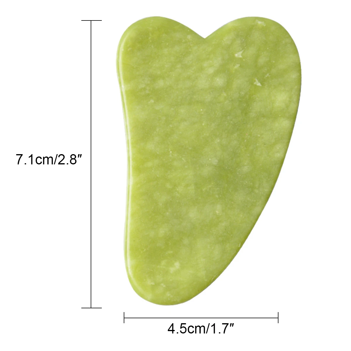 Scraping Piece of Women's Beauty Xiuyan Jade Smooth Tendon Plate Face Eyes Whole Body Available Massage Jade Scraping Plate
Scraping Piece of Women's Beauty Xiuyan Jade Smooth Tendon Plate Face Eyes Whole Body Available Massage Jade Scraping Plate