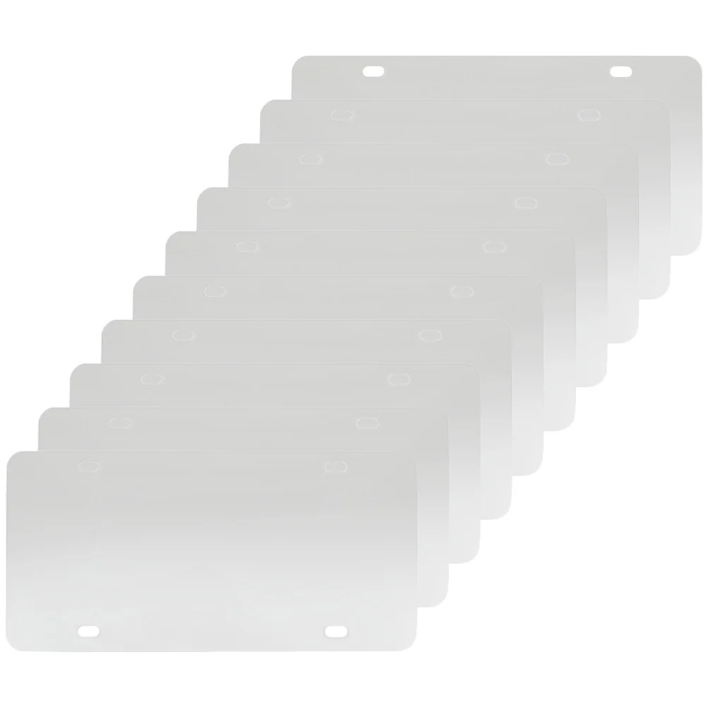 10 Pcs Whiteboard Sublimation License Plate Blanks Metal Heat Transfer DIY Aluminum Plates
10 Pcs Whiteboard Sublimation License Plate Blanks Metal Heat Transfer DIY Aluminum Plates