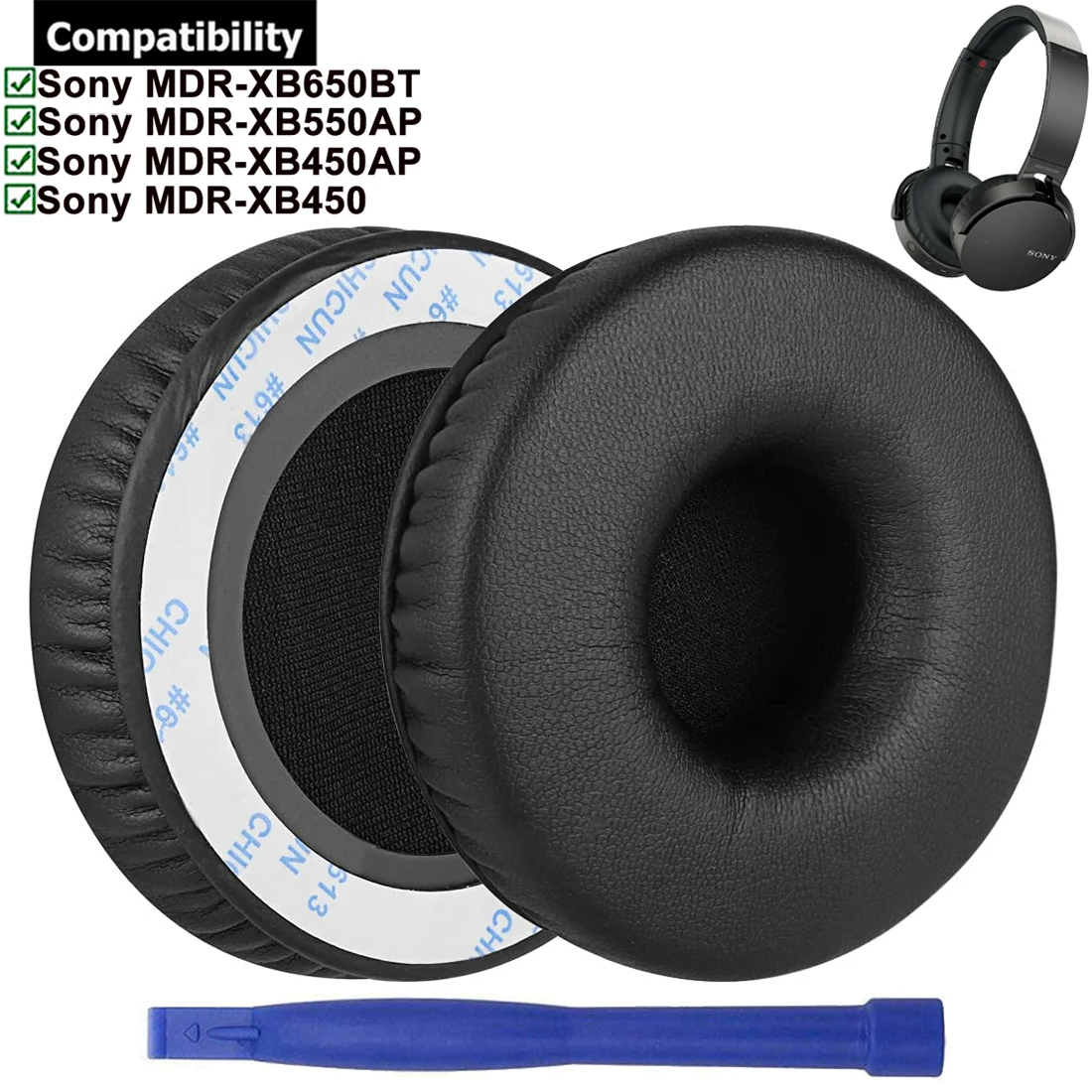Replacement Ear Pads Earpads for Sony MDR-XB550AP MDR-XB450AP MDR-XB650BT MDR-XB450 MDR XB550AP XB450AP XB650BT XB450 Headphones
Replacement Ear Pads Earpads for Sony MDR-XB550AP MDR-XB450AP MDR-XB650BT MDR-XB450 MDR XB550AP XB450AP XB650BT XB450 Headphones