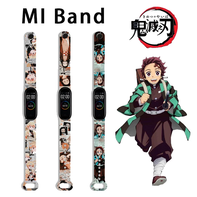 Demon Slayer Tanjirou Watch Band For Mi Band 6 5 4 3 NFC Cool Print Wristband Bracelet Replacement Bracelet
Demon Slayer Tanjirou Watch Band For Mi Band 6 5 4 3 NFC Cool Print Wristband Bracelet Replacement Bracelet