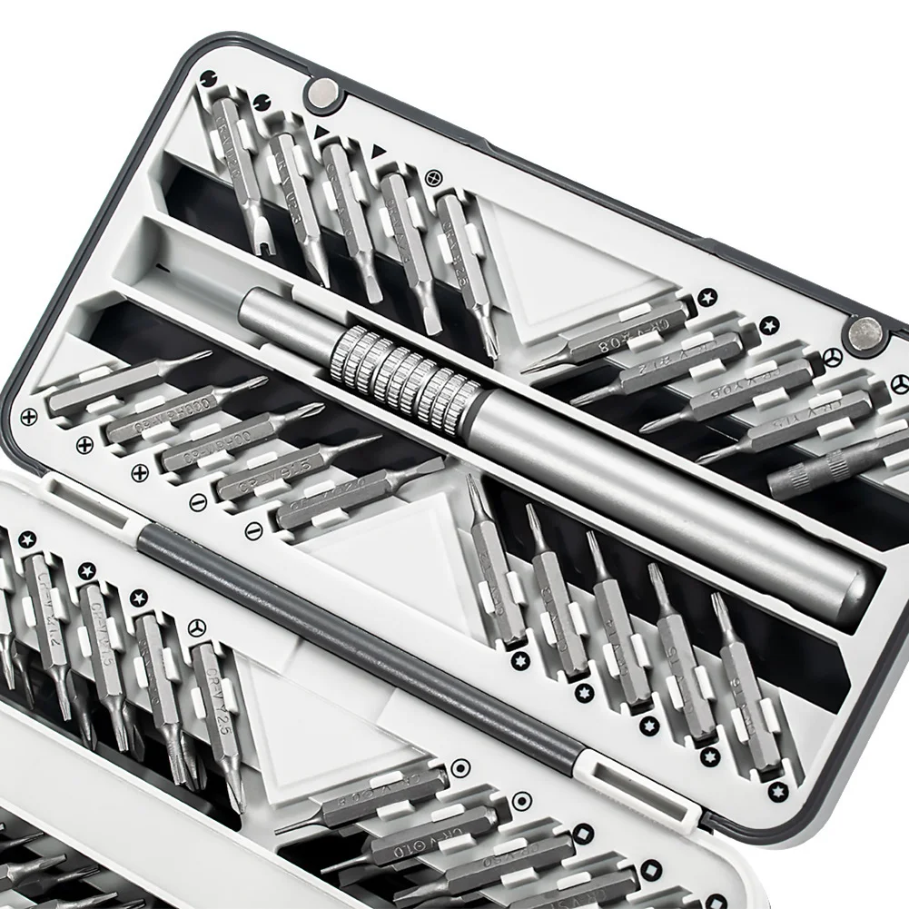 66 In 1 Magnetic Screwdriver Bit Set Precision Slotted/Cross/Torx/Hex/Square Screwdriver Bit For Repairing Hand Tools
66 In 1 Magnetic Screwdriver Bit Set Precision Slotted/Cross/Torx/Hex/Square Screwdriver Bit For Repairing Hand Tools