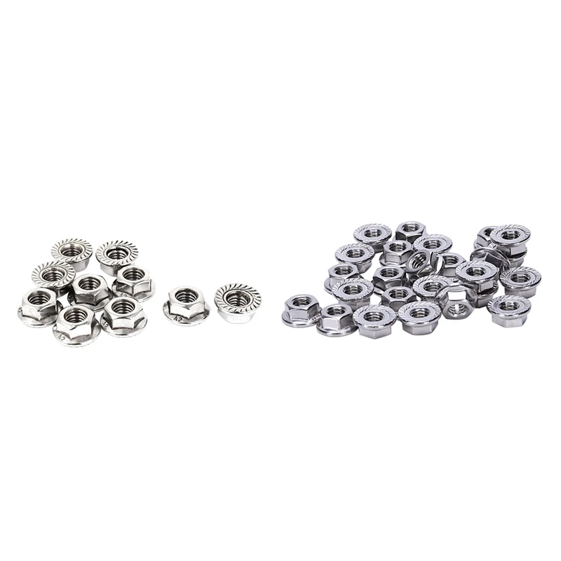 10 Pcs 8Mm Height M8 Thread & 25 Pcs 304 Stainless Steel Serrated Flange Metric Hex Lock Nuts M6
10 Pcs 8Mm Height M8 Thread & 25 Pcs 304 Stainless Steel Serrated Flange Metric Hex Lock Nuts M6
