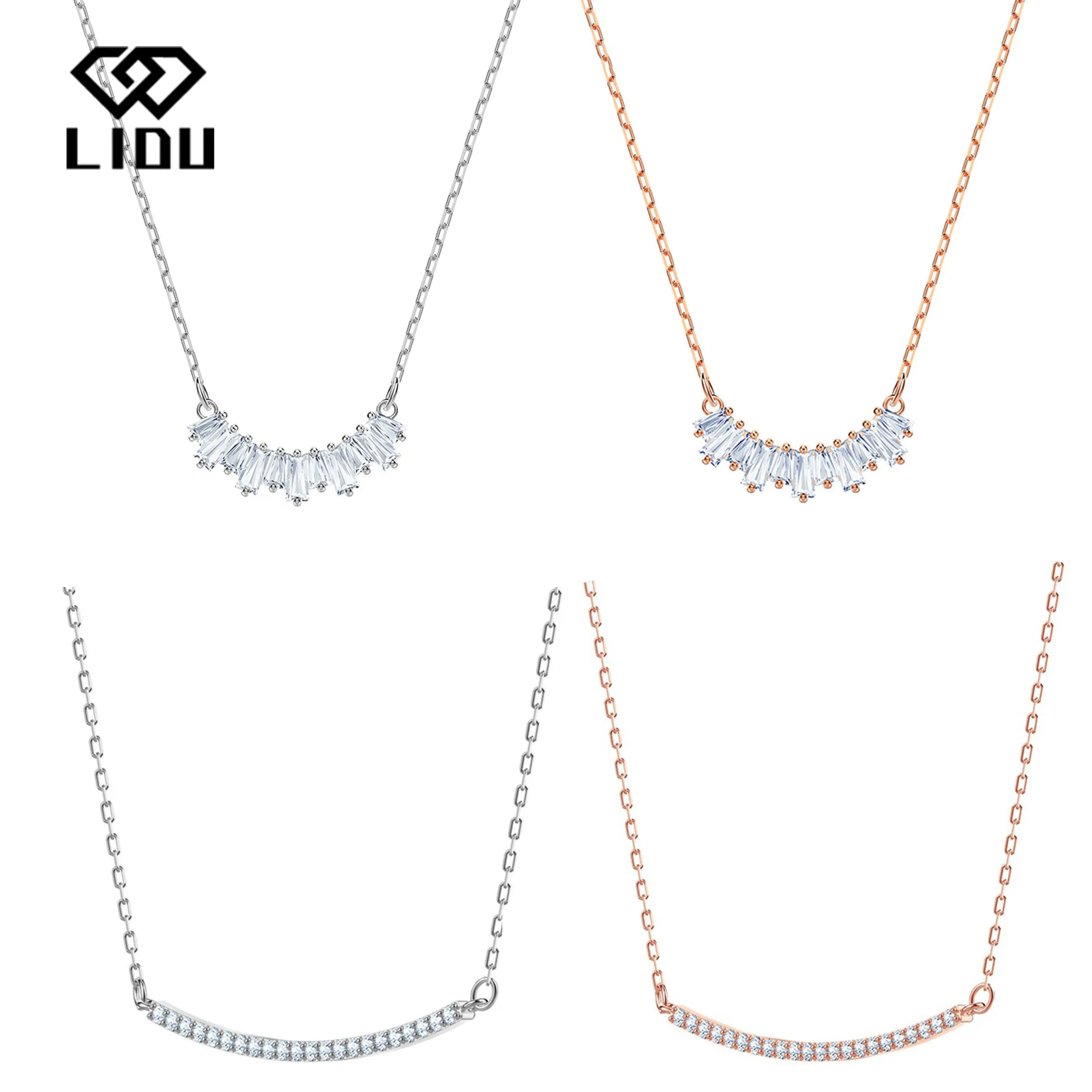 LIDU High Quality Fashion Elegant One-line Smile Skirt Pendant Necklace Gift To Friends Free Mail Manufacturer Wholesale
LIDU High Quality Fashion Elegant One-line Smile Skirt Pendant Necklace Gift To Friends Free Mail Manufacturer Wholesale