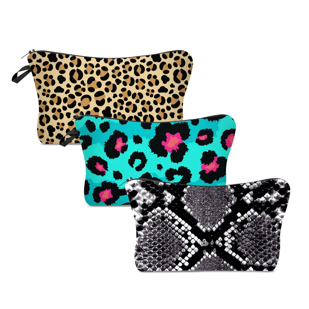 Women Portable Cosmetic Bags Leopard Print Wash Bag Pouch Travel Storage Zip Toiletries Organizer Female Pocket Money Bag
Women Portable Cosmetic Bags Leopard Print Wash Bag Pouch Travel Storage Zip Toiletries Organizer Female Pocket Money Bag