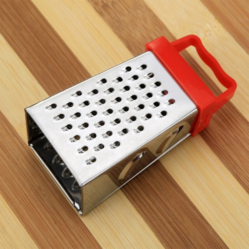 Stainless Steel Mini 4 Sided Blades Household Box Grater Container Non-Slip Handle Vegetables Cutter Multipurpose Kitchenware
Stainless Steel Mini 4 Sided Blades Household Box Grater Container Non-Slip Handle Vegetables Cutter Multipurpose Kitchenware