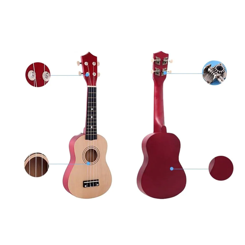 21 Inch Ukulele 4 Strings Beginners Kids Gift Musical Instruments Standard Wood Ukulele Sapele Guitar With Gig Bag
21 Inch Ukulele 4 Strings Beginners Kids Gift Musical Instruments Standard Wood Ukulele Sapele Guitar With Gig Bag