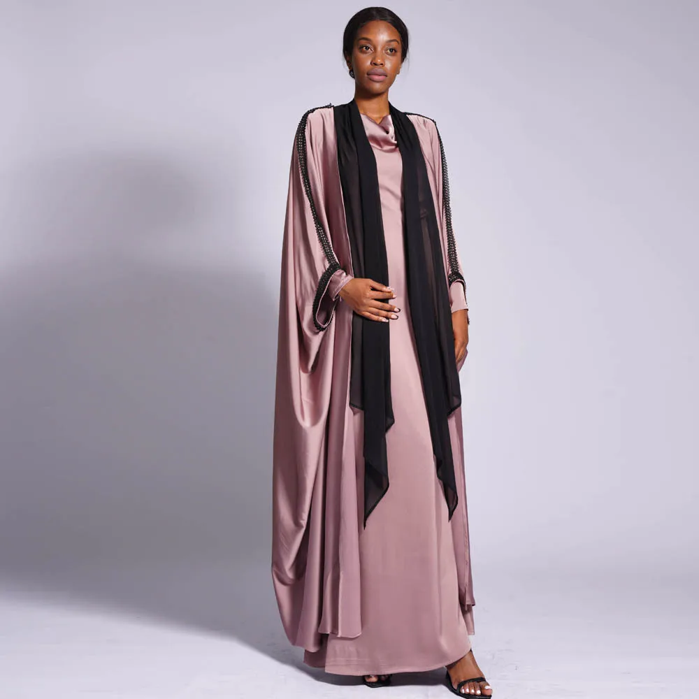 RDMQ 2023 Batwing Sleeve Long Sleeves Cardigan Dress Coat Abaya 1 Piece Pleats Bottom Party Gowns Kaftan Vestido Abayas 
RDMQ 2023 Batwing Sleeve Long Sleeves Cardigan Dress Coat Abaya 1 Piece Pleats Bottom Party Gowns Kaftan Vestido Abayas