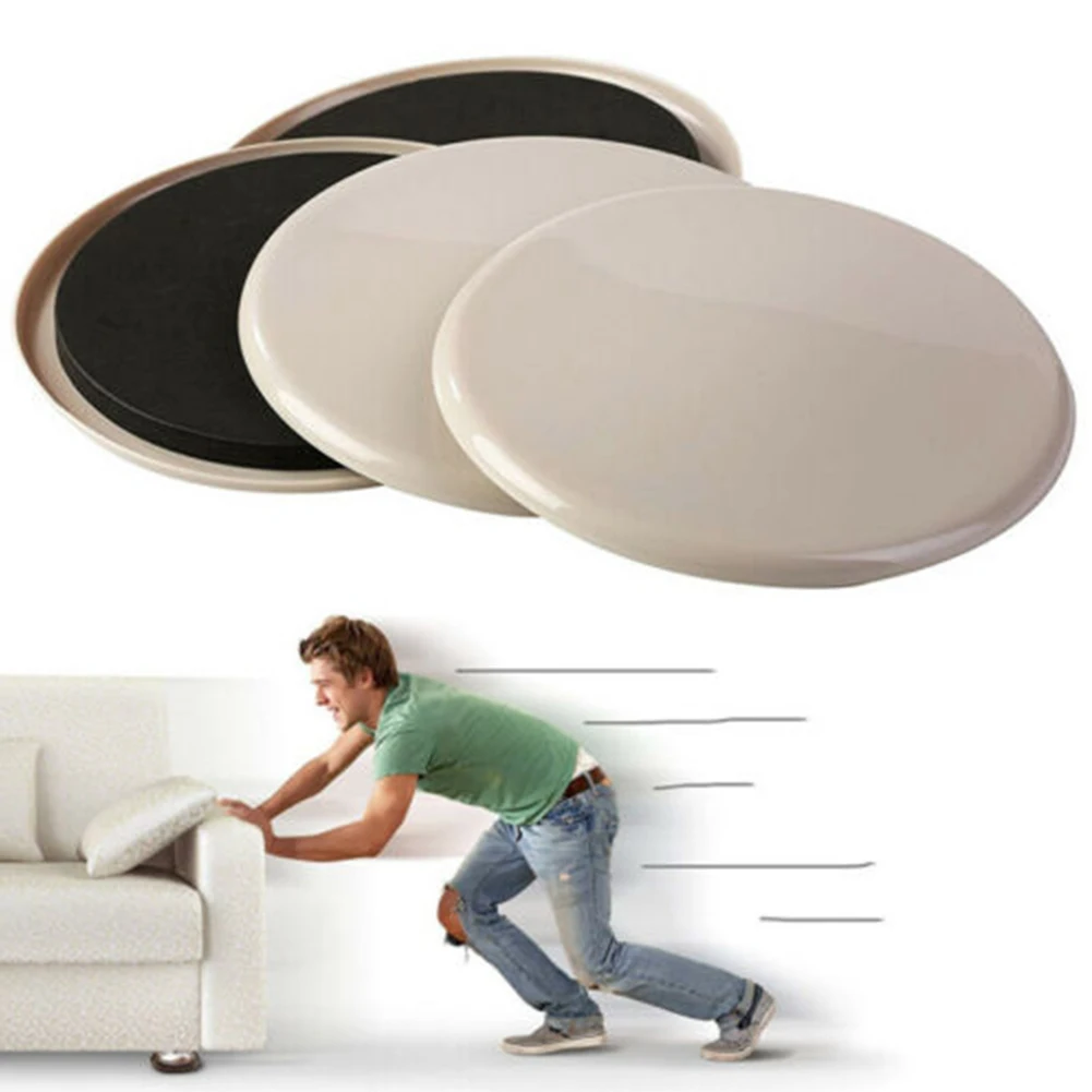 4PCS Furniture Sliders For Carpet Heavy Duty Furniture Slider Movers Gliders 3.5 Inch Anti-abrasion Floor Protector Mat
4PCS Furniture Sliders For Carpet Heavy Duty Furniture Slider Movers Gliders 3.5 Inch Anti-abrasion Floor Protector Mat