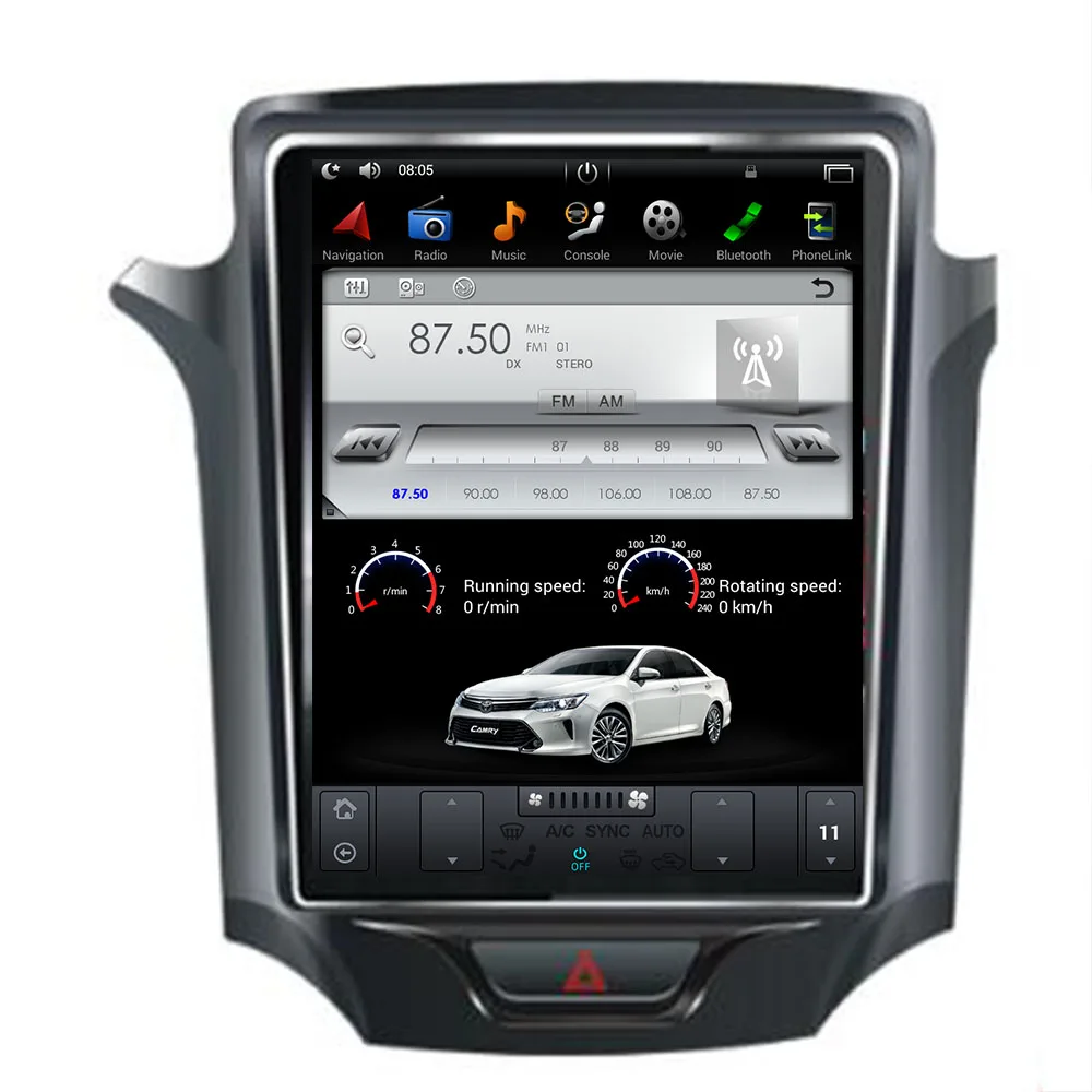 12.3" PX6 Tesla Style Android Car Radio For Chevrolet Cruze 2015+ Car DVD Multimedia Player Auto WIFI GPS Navigation Carply Cam
12.3" PX6 Tesla Style Android Car Radio For Chevrolet Cruze 2015+ Car DVD Multimedia Player Auto WIFI GPS Navigation Carply Cam