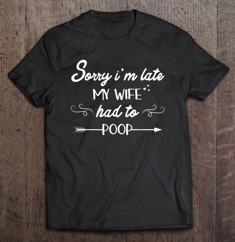 Мужские, извините, я поздно, моя жена должна была уронить саркастического мужа, подарочные футболки, аниме одежда, женская футболка, блузка, ...
Мужские, извините, я поздно, моя жена должна была уронить саркастического мужа, подарочные футболки, аниме одежда, женская футболка, блузка, ...