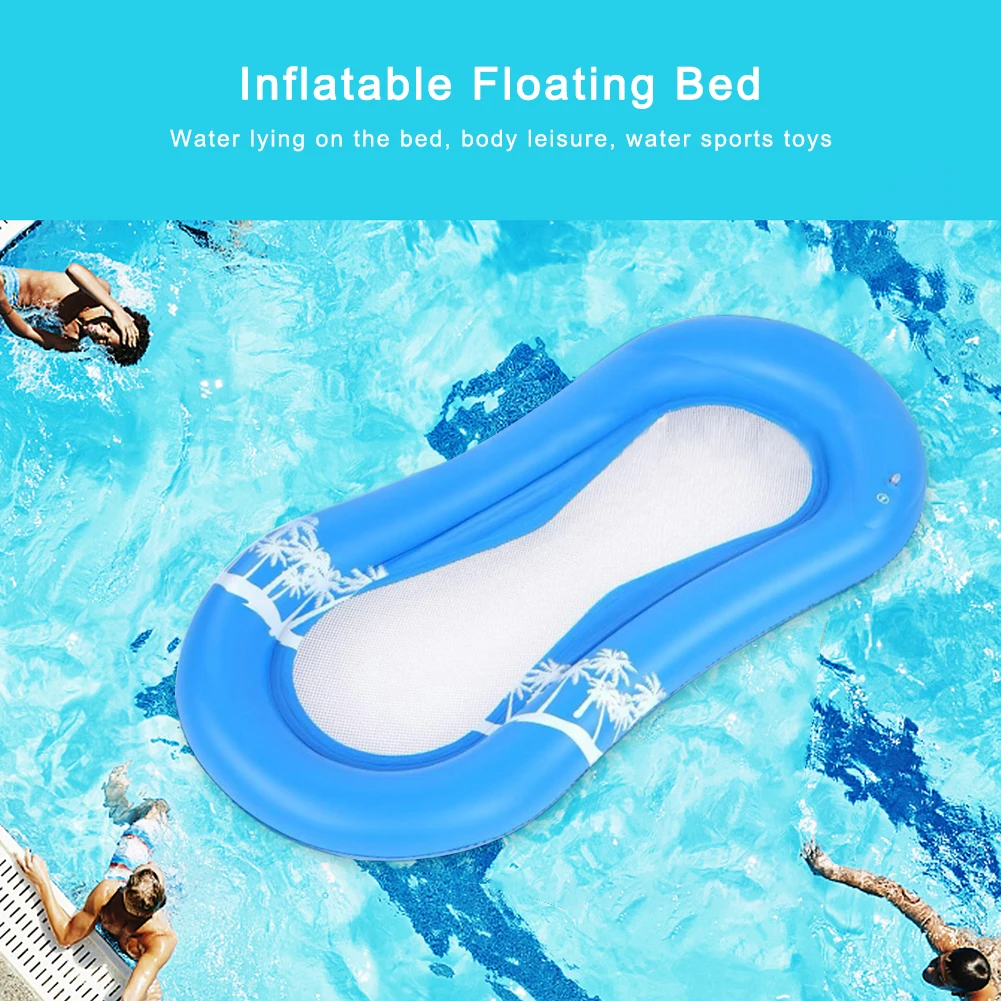 PVC Inflatable Floating Row Foldable Swimming Pool Summer Party Beach Water Float Bed Lounger Chair Summer Pool Air Mattresses
PVC Inflatable Floating Row Foldable Swimming Pool Summer Party Beach Water Float Bed Lounger Chair Summer Pool Air Mattresses