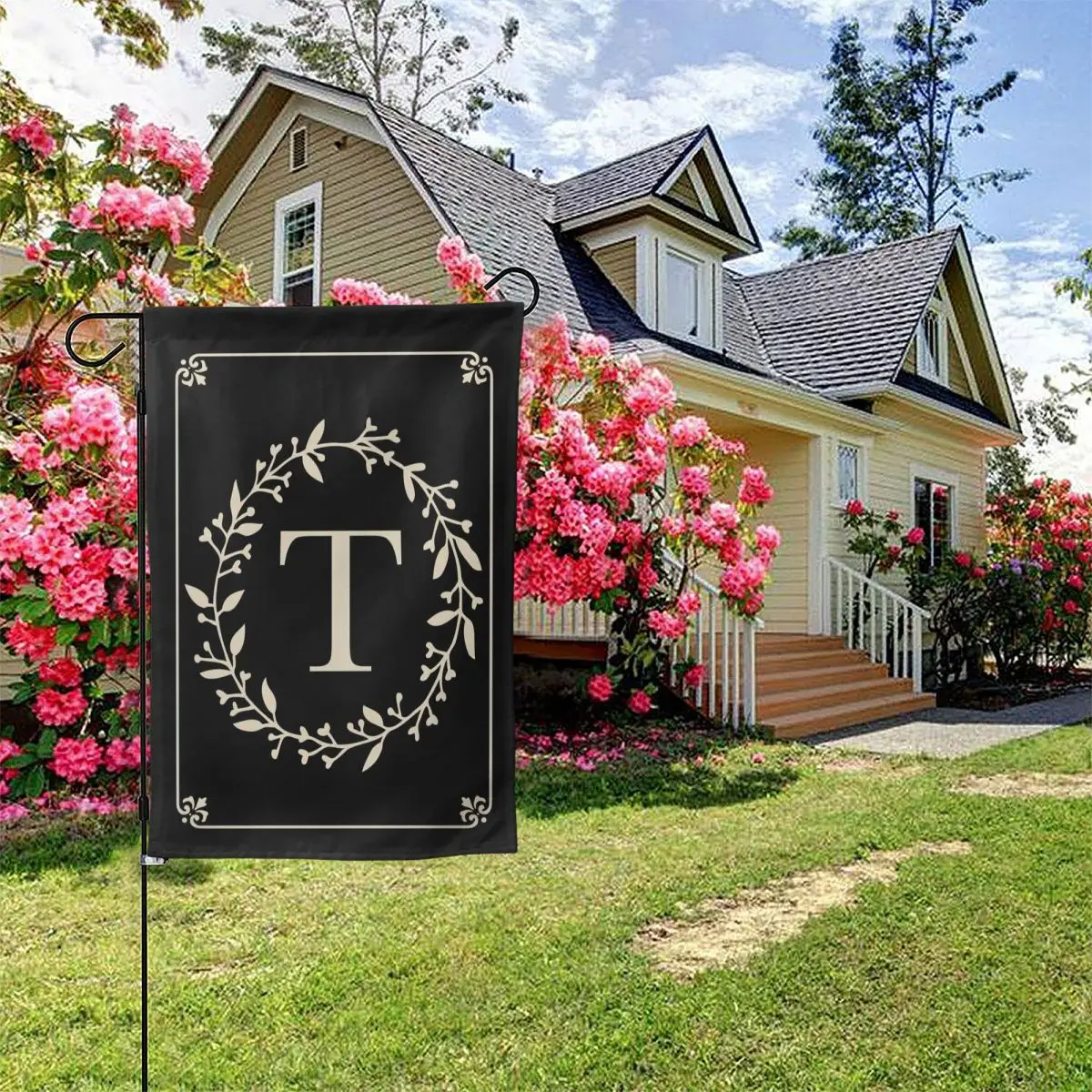 Briarwood Lane Classic Monogram Letter T Garden Flag,Double-Sided Flag,Outdoor Decoration Flag,Courtyard Flag
Briarwood Lane Classic Monogram Letter T Garden Flag,Double-Sided Flag,Outdoor Decoration Flag,Courtyard Flag