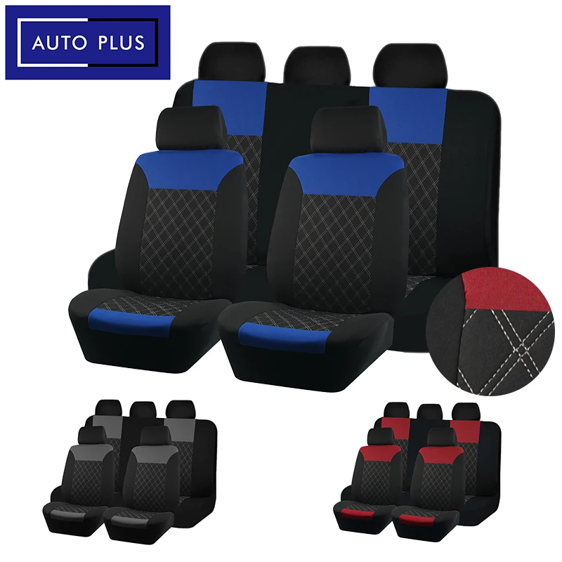 AUTO PLUS Universal Polyester Quilted Embroidery Car Seat Cover Interior Accessories Fit Most Car, Truck, SUV, or Van
AUTO PLUS Universal Polyester Quilted Embroidery Car Seat Cover Interior Accessories Fit Most Car, Truck, SUV, or Van