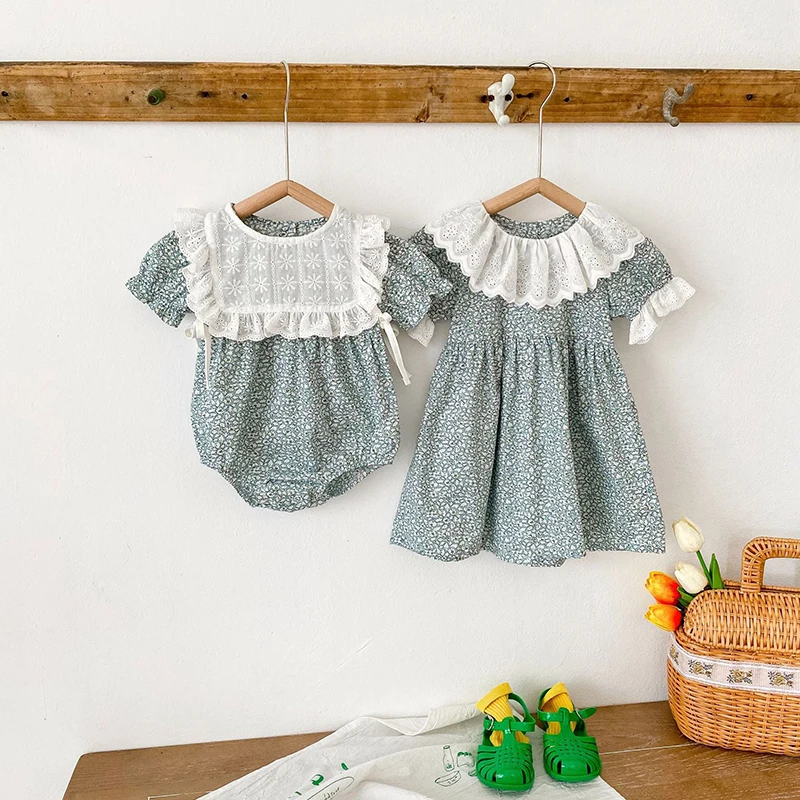 2022 Baby Girl Jumpsuits Round Neck Dress Summer Girl Printed Skirt Newborn Clothing Little Floral Dress Children's Sister Skirt
2022 Baby Girl Jumpsuits Round Neck Dress Summer Girl Printed Skirt Newborn Clothing Little Floral Dress Children's Sister Skirt
