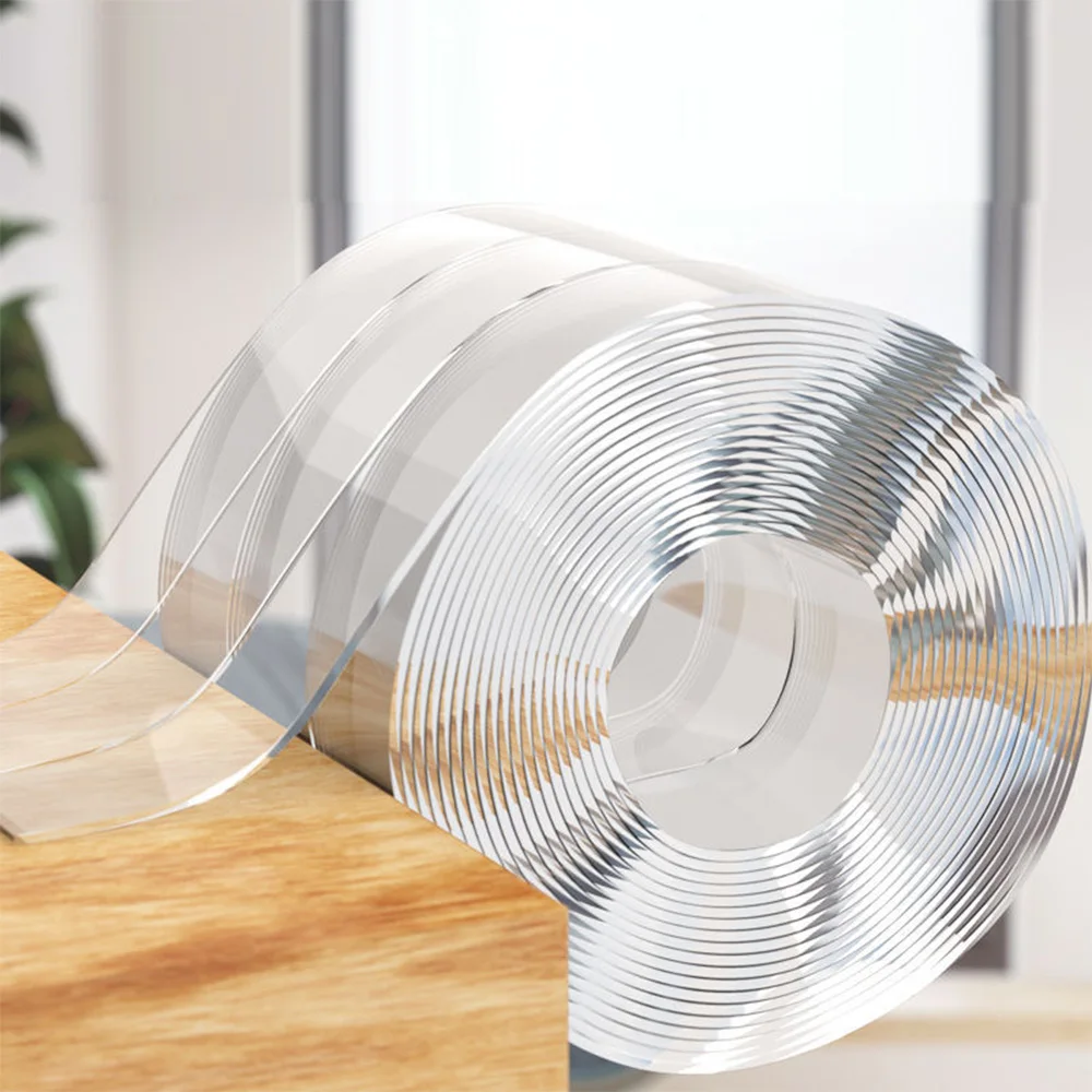 Double Sided Nano Tape Transparent Adhesive Tape Wall Sticker Waterproof Monster Tape Home Decor Tapes Kitchen Bathroom Supplies
Double Sided Nano Tape Transparent Adhesive Tape Wall Sticker Waterproof Monster Tape Home Decor Tapes Kitchen Bathroom Supplies