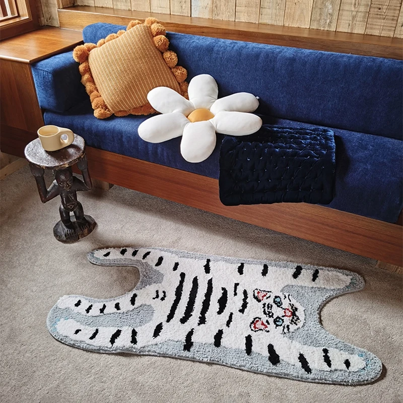 Tiger Carpet Bedroom Cute Cartoon Animal Rug Bathroom Toilet Non-slip Floor Mat Bedside Soft Carpets Living Room Sofa Side Rugs
Tiger Carpet Bedroom Cute Cartoon Animal Rug Bathroom Toilet Non-slip Floor Mat Bedside Soft Carpets Living Room Sofa Side Rugs